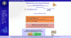 Desktop Screenshot of kangur-mat.pl